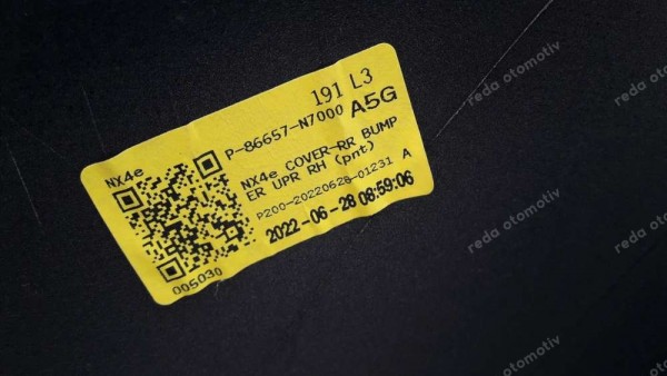 Hyundai Tucson Arka Tampon (Dolu) 86612-N7000 86657-N7000 SP YP (GF-110)