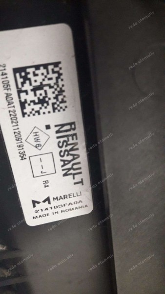 Renault Clio 5 1.0 Sce Fan Motoru Ön Panel Komple(Turbosuz)214815285R 625009467R 752101146R 214105F CP (KH-110)