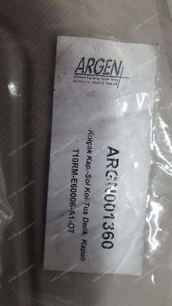 Renault Master Koltuk Kolçak Altı Kapak Bakaliti ARGN001360 YP (KE-120)