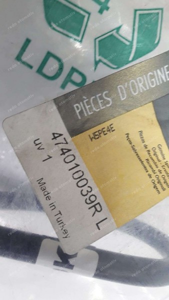 Renault Latitude Westinghouse Servofren / VakumHortumu 474010039R YP (AB-110)