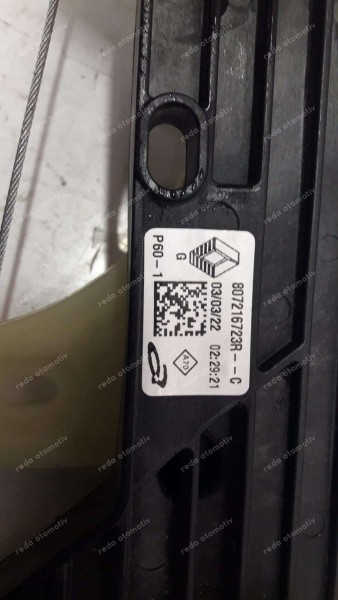 Renault Clio5 Sol Ön Cam Krikosu 807216723R CP (DF-110)