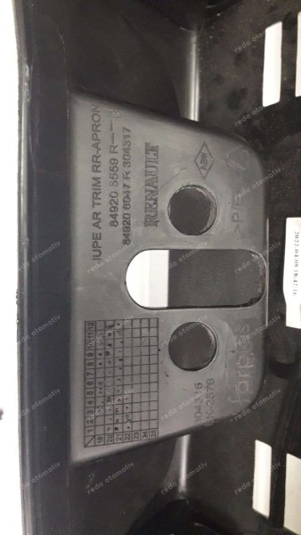 Renault Clio5 Arka Panel Kaplama Bakaliti 849205559R CP (GD-140)