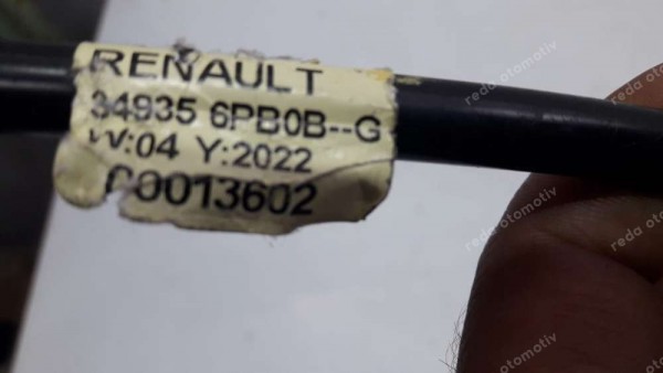 Renault Clio5 Otomatik Vites Halatı 349356PB0B CP (AC-110)