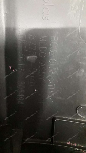 Hyundai Bayon Sağ Marşpiyel Kaplaması 87751-Q0400 87752-Q0400 SP YP (İI-150)