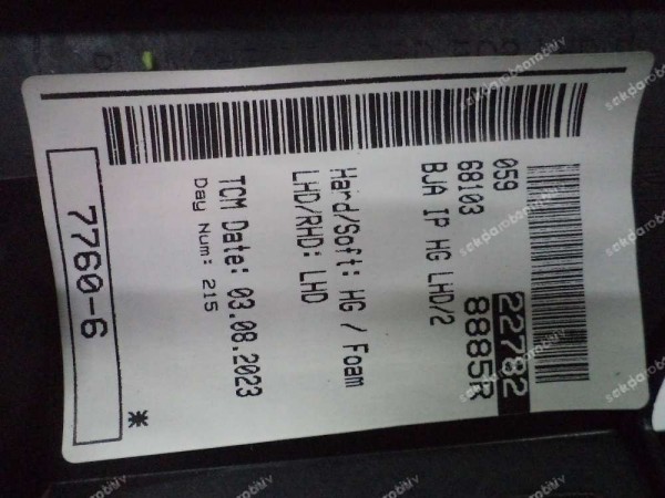 Clio 5 Torpido Gögüs Yolcu Airbag 681038885R 985157869R YP (AB-130)