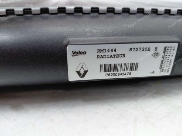 Renault Clio 2 Kangoo 2 Motor Su Radyatörü 8200343476 CP (HD-120)
