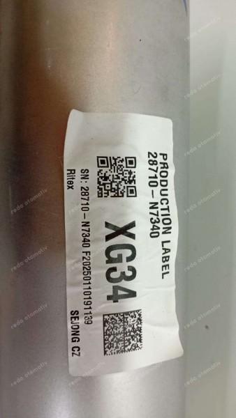 Hyundai Tucson Arka Egzoz Susturucu 28710 N7340 SP YP (DH-110)