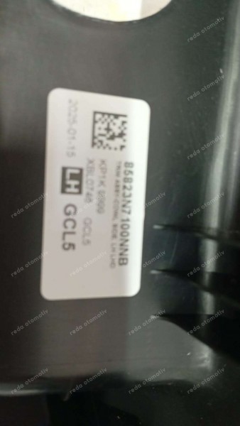 Hyundai Tucson Kaporta Sol Trimi Orj. 85823-N7100 SP YP (EA-110)