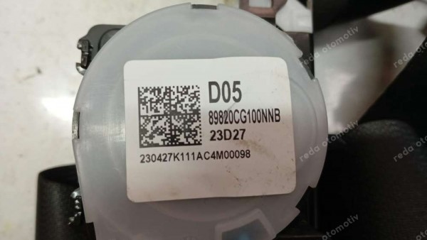 Hyundai Staria Arka Emniyet Kemeri Orj 89820-CG100 SP YP (DB-120)