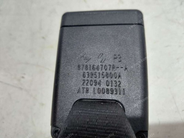 Renault Clio5 Arka Orta Emniyet Kemeri Tokası 878164707R CP (DB-120)