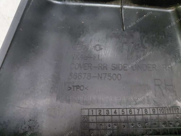 Hyundai Tucson Ön Tampon Alt Gövde Koruması Sağ 86678-N7500 SP YP (EA-110)