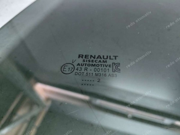 Renault Clio 5 Sol Arka Cam 43R-00101 CP (LC-120)