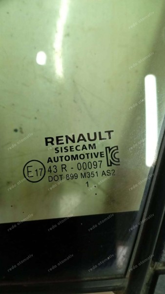 Renault Clio 5 Sol Ön Kelebek Camı Direkli 802633649R CP (LC-120)