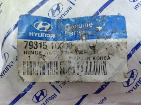 Hyundai Getz Sol Ön Kapı Alt Menteşesi 79315-1C000 YP (HA-120)