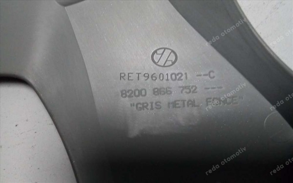 Renault Megane 2 Jant Kapağı (ADET) Orj 8200866752 8200447463 YP (FC-114)