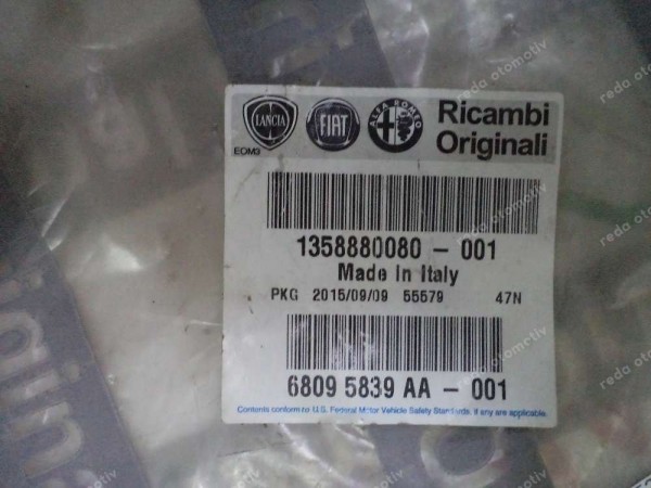 Fiat Ducato 16 İnç Jant Kapağı Orj 1358880080 1352627080 YP (FB-117)