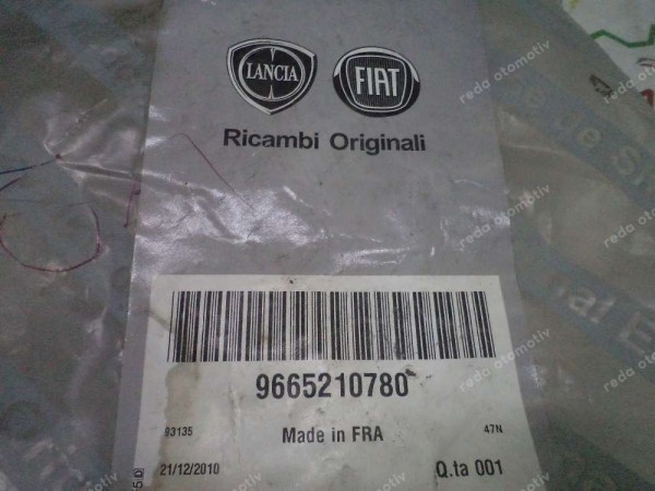 Fiat Scudo 16 İnç Jant Kapağı Orj 9665210780 YP (FB-115)