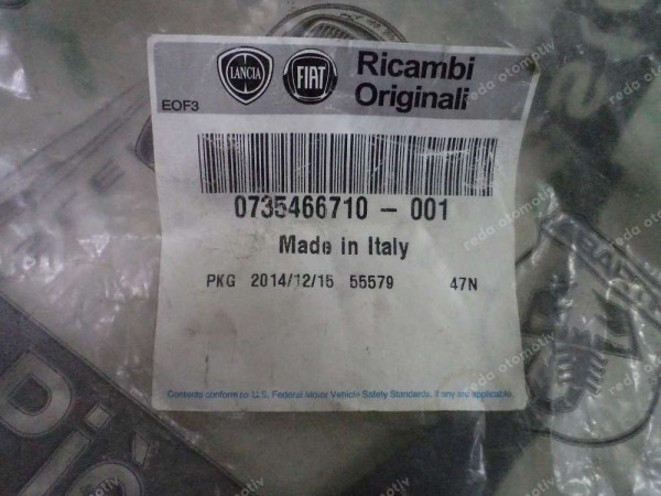 Fiat Fiorino 14 İnç Jant Kapağı Orj 0735466710 YP (FB-115)