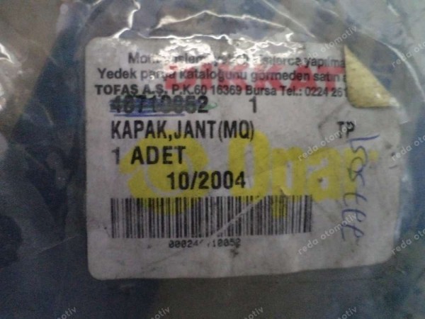 Fiat Tipo 14 İnç Jant Kapağı Orj 46710052 YP (FB-116)