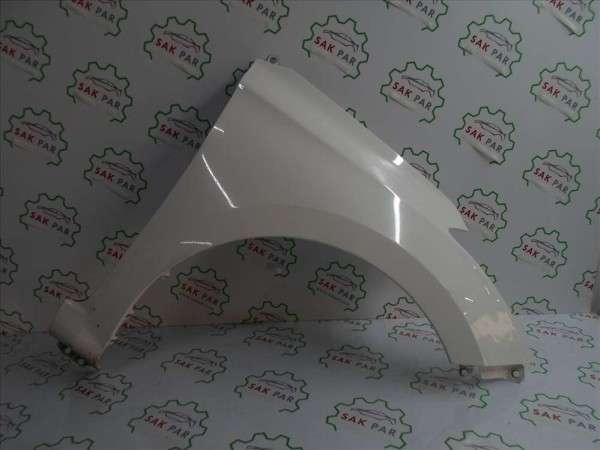 Hyundai İ20 Sağ Ön Çamurluk ve Bakaliti İzolatör (Beyaz) 66321-C8000 84142-C8000 CP (JA-110)