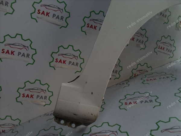 Hyundai İ20 Sağ Ön Çamurluk ve Bakaliti İzolatör (Beyaz) 66321-C8000 84142-C8000 CP (JA-110)