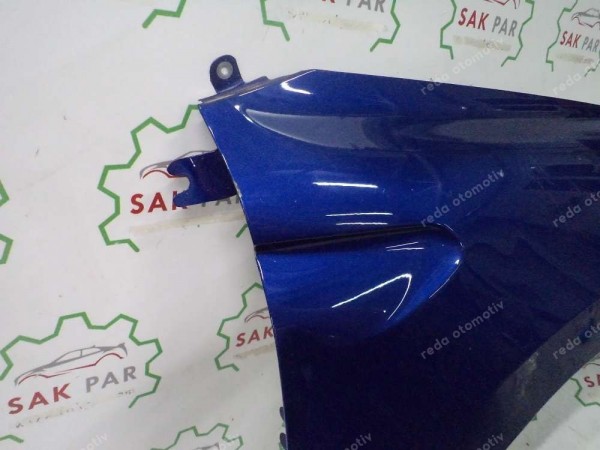 Renault Clio 5 Sağ Ön Çamurluk Mavi Orj 631002838R SP YP HP (JB-110)