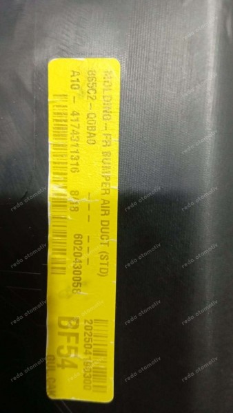 Hyundai Bayon Ön Tampon Far Alt Sağ Bakaliti Hava Kanalı 865C2-Q0BA0 CP (EA-110)