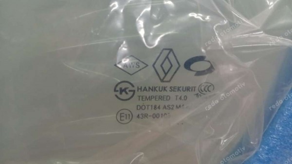 Renault Latitude Sol Arka Kapı Camı 823010016R YP (Gİ-130)