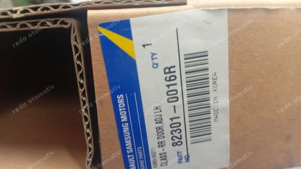 Renault Latitude Sol Arka Kapı Camı 823010016R YP (Gİ-130)