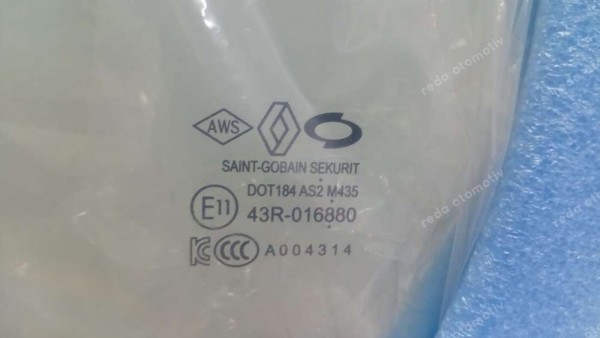 Renault Koleos 2 Sol Arka Cam 823012438R YP (Gİ-130)