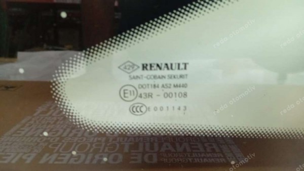 Renault Talisman Sağ Kelebek (Küstod) Camı 833068004R YP (GI-130)