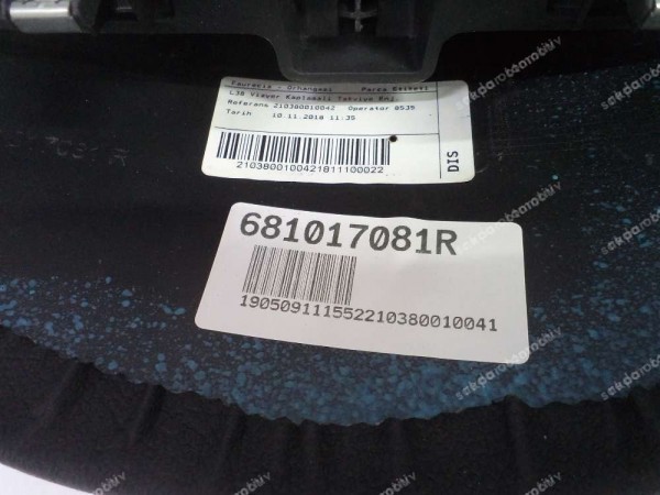 Renault Fluence Gösterge Çercevesi Suportu Orj 681017081R YP (GF-140)