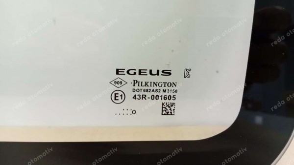 Renault Master 3  Ayırma Bölmesi Camı 797124689R YP (GG-120)