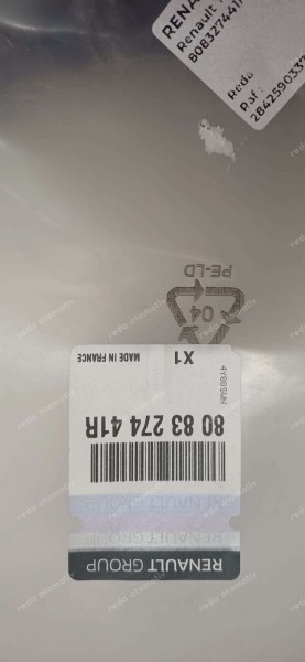 Renault Trafic 3 Sağ Ön Kapı Fitili 808327441R YP (F2)