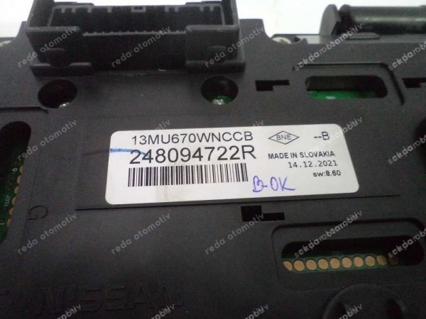 Renault Clio 5 Gösterge Paneli Orjinal 248094722R SP YP (JB-120)