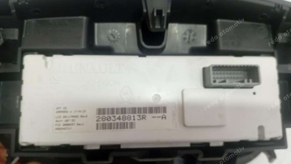 Reneult Megane 3 Fluence Dijital Radyo Teyp Gösterge Ekranı 280348813R CP (GF-130)