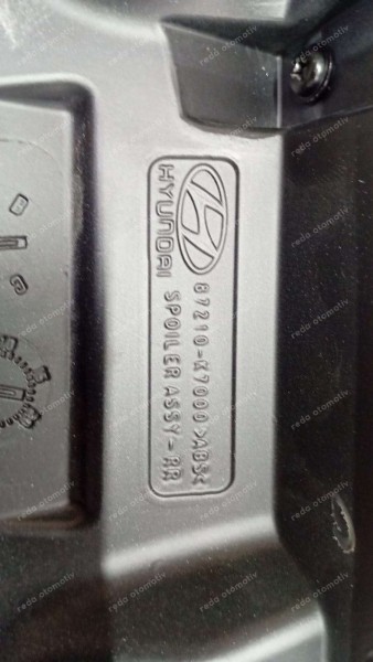 Hyundai İ10 Arka Spoyler Komple 87210-K7000 SP YP (GD-120)