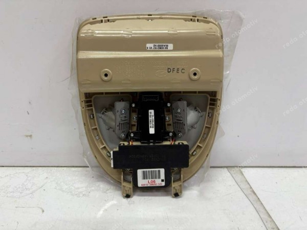 Hyundai Genesis Ön Konsol Tavan Aydınlatması Sunrooflu Krem Orj. Amb. 92810-3MXXX YP (FC122)