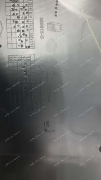 Dacia Logan Tampon Bağlantı Çıtası 960176677R YP (CB-120)