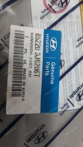 Hyundai İX55 Sağ Güneşlik 852203-J6206T YP (IE-123)