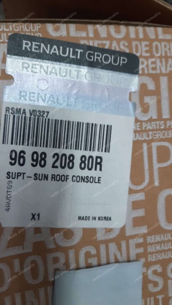 Renault Koleos 2  Açılır Tavan Konsolu 969820880R YP (FC-120)