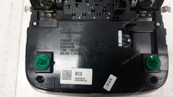 Hyundai İ20 İ20N Tavan Ön Lambası 92800-Q0200 HP SP YP (FC-123)