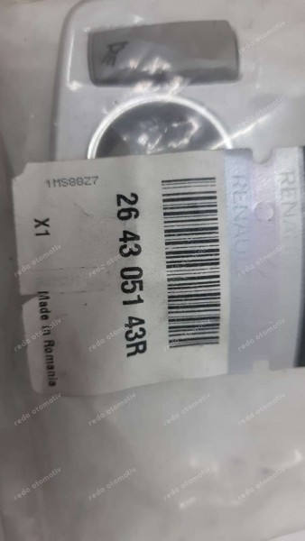 Renault Megane 3 Fluence Clio 4 Tavan Lambası 264305143R YP (FB-122)