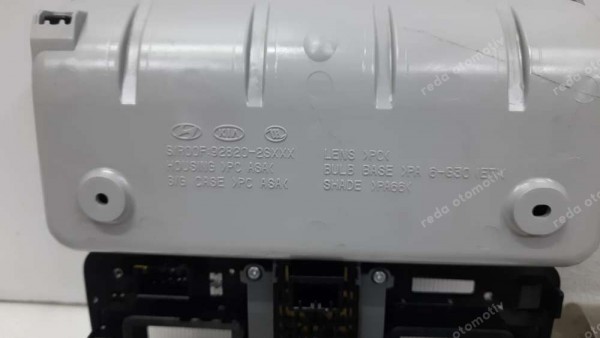 Hyundai İX35 Tucson Ön Konsol Tavan Lambası Sunrooflu (Düğme Hasarlı) Orj. 92820-2SXXX CP (FC-125)