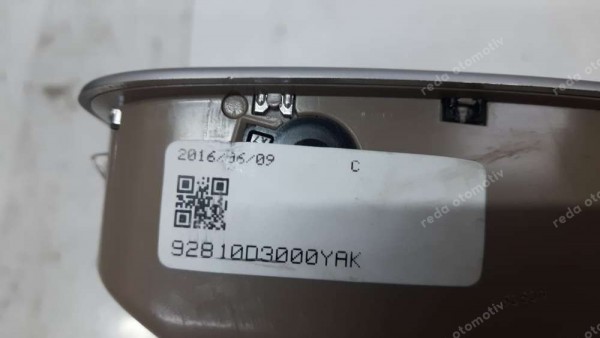 Hyundai Tucson Ön Konsol Tavan Aydınlatması Orj. 92810-D300X 92810-D3000 YAK CP (FC-126)