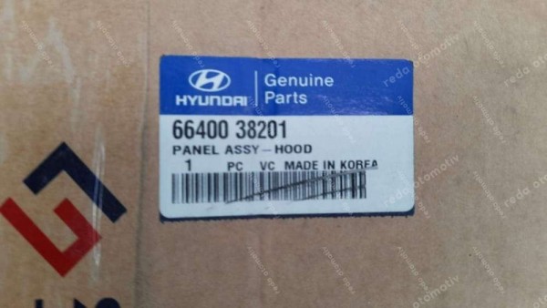 Hyundai Sonata Motor Kaputu Orj. 66400-38201 YP (İA110)