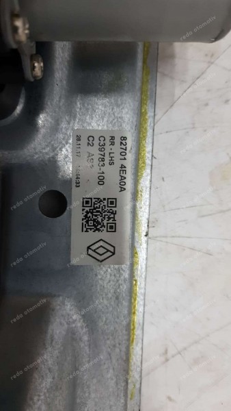 Renault Kadjar Sol Arka Cam Krikosu 827014EA0A YP (DF-120)