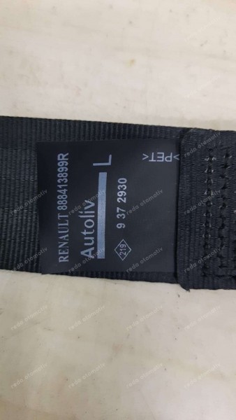 Dacia Dokker Lodgy Sol Arka Emniyet Kemeri Amb. 888413899R YP (DB-120)