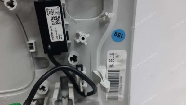 Jeep Renegade Todo Terreno Cerrada Tavan Aydınlatması Konsolu (tırnak kırık) 07356212890 HP CP (FB-123)