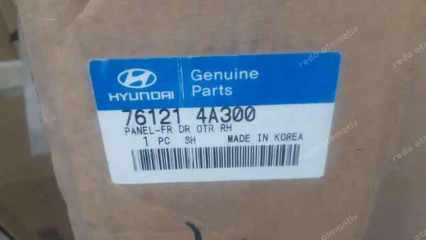 Hyundai Starex Sağ Ön Kapı Sacı (Delikli) 76121-4A300 YP (GI-109)
